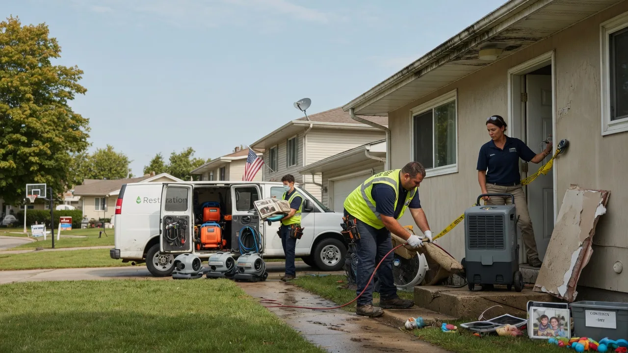 Water Damage Restoration in Sidney, MT near me